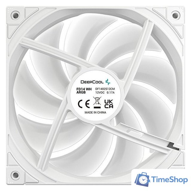 Комплект вентиляторов для корпуса DeepCool FD14 ARGB R-FD14-WHAPN3-G - Изображение №6 — Интернет-магазин Time-Shop