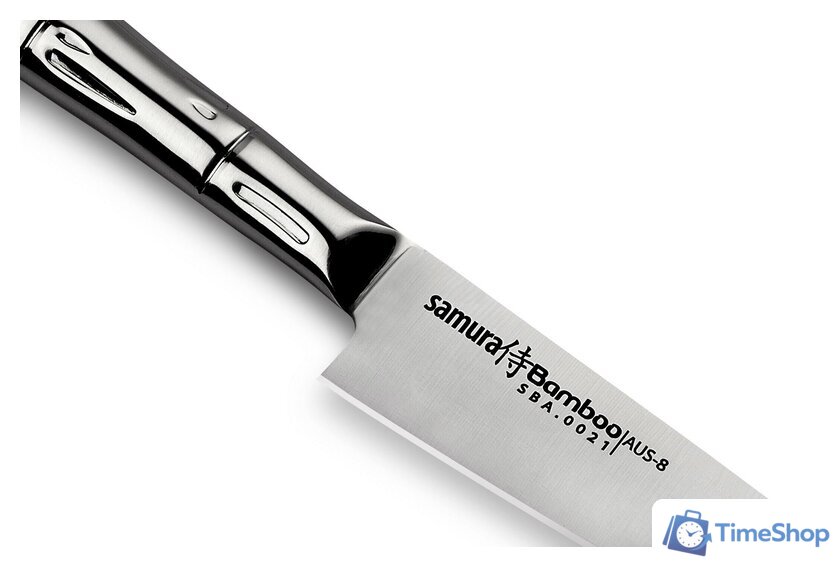 Кухонный нож Samura Bamboo SBA-0021 - Изображение №4 — Интернет-магазин Time-Shop