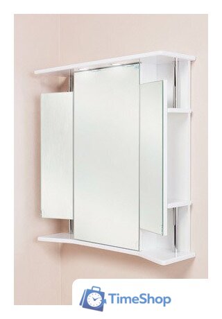  Onika Шкаф с зеркалом Валерия 65.02 (белый) [206505] - Изображение №2 — Интернет-магазин Time-Shop