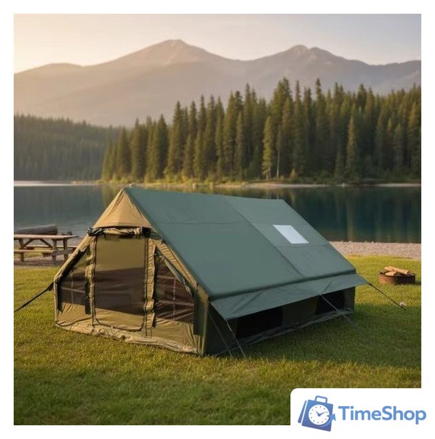 Кемпинговая палатка Sundays Надувная TS250302 (зеленый) - Изображение №10 — Интернет-магазин Time-Shop