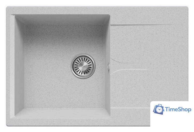 Кухонная мойка Polygran Gals 760 (светло-серый) - Изображение №1 — Интернет-магазин Time-Shop
