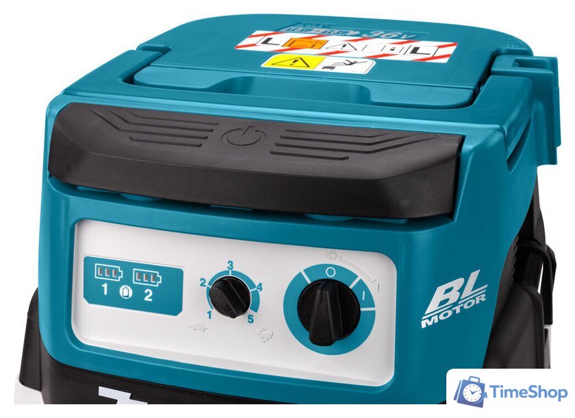 Пылесос Makita DVC865LZX3 - Изображение №2 — Интернет-магазин Time-Shop