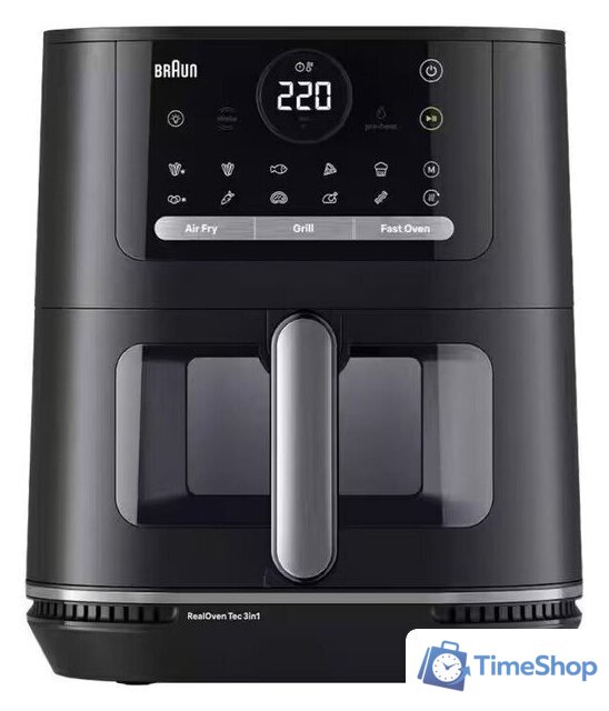 Аэрогриль (аэрофритюрница) Braun MultiFry 5 Air Fryer 3-i-n1 HF5075IBK - Изображение №1 — Интернет-магазин Time-Shop