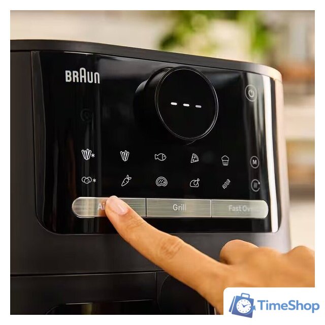 Аэрогриль (аэрофритюрница) Braun MultiFry 5 Air Fryer 3-i-n1 HF5075IBK - Изображение №12 — Интернет-магазин Time-Shop