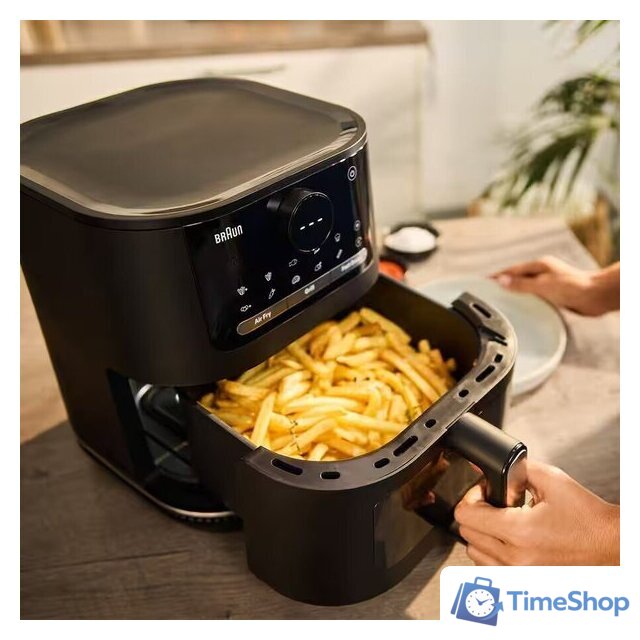 Аэрогриль (аэрофритюрница) Braun MultiFry 5 Air Fryer 3-i-n1 HF5075IBK - Изображение №11 — Интернет-магазин Time-Shop