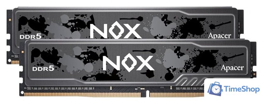Оперативная память Apacer NOX 2x16ГБ DDR5 5200 МГц AH5U32G52C522MBAA-2 - Изображение №1 — Интернет-магазин Time-Shop