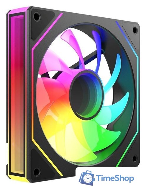 Вентилятор для корпуса A4Tech Bloody CF-11 CF-11-ARGB120-BK (черный) - Изображение №4 — Интернет-магазин Time-Shop