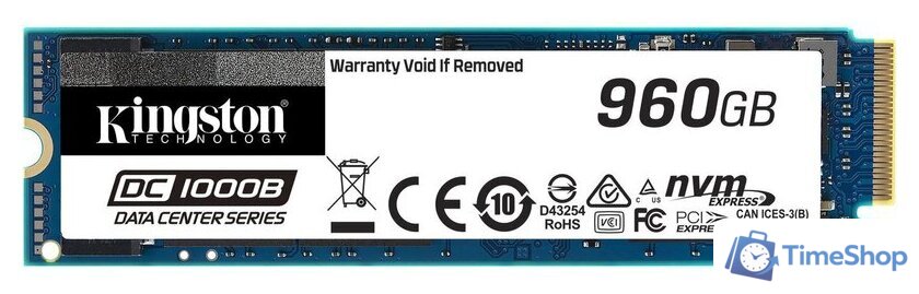SSD Kingston DC1000B 960GB SEDC1000BM8/960G - Изображение №1 — Интернет-магазин Time-Shop