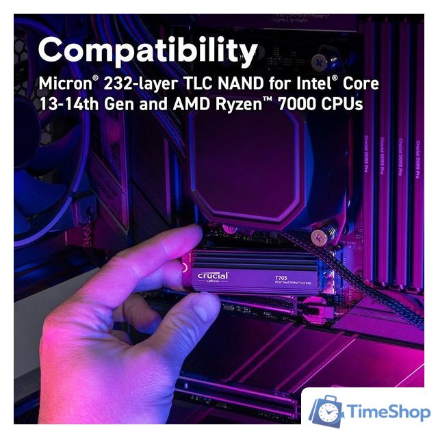 SSD Crucial T705 4TB CT4000T705SSD5 - Изображение №5 — Интернет-магазин Time-Shop