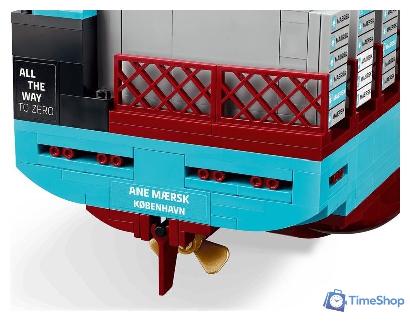 Конструктор LEGO 40955 Контейнеровоз Maersk с двухтопливным двигателем - Изображение №6 — Интернет-магазин Time-Shop
