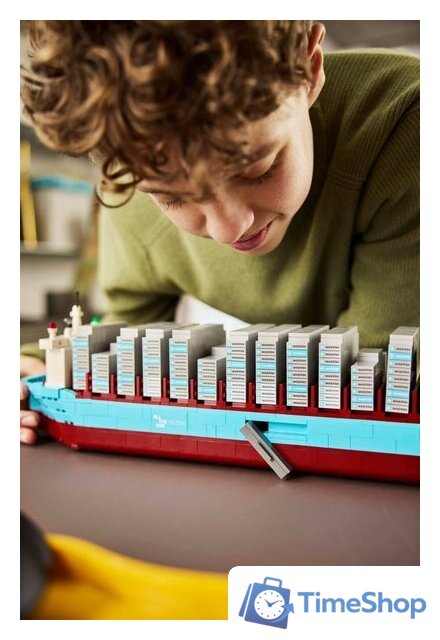 Конструктор LEGO 40955 Контейнеровоз Maersk с двухтопливным двигателем - Изображение №14 — Интернет-магазин Time-Shop