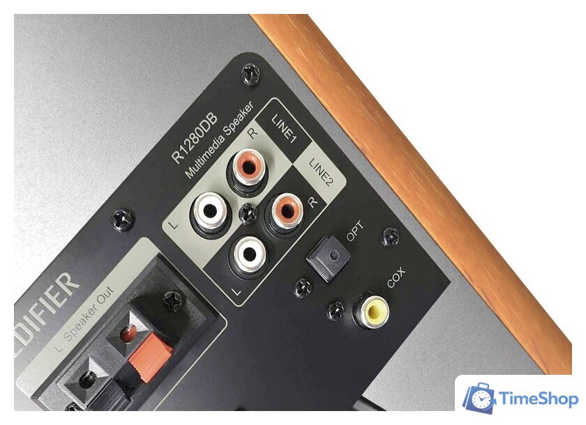 Акустика Edifier R1280DB (коричневый) - Изображение №2 — Интернет-магазин Time-Shop