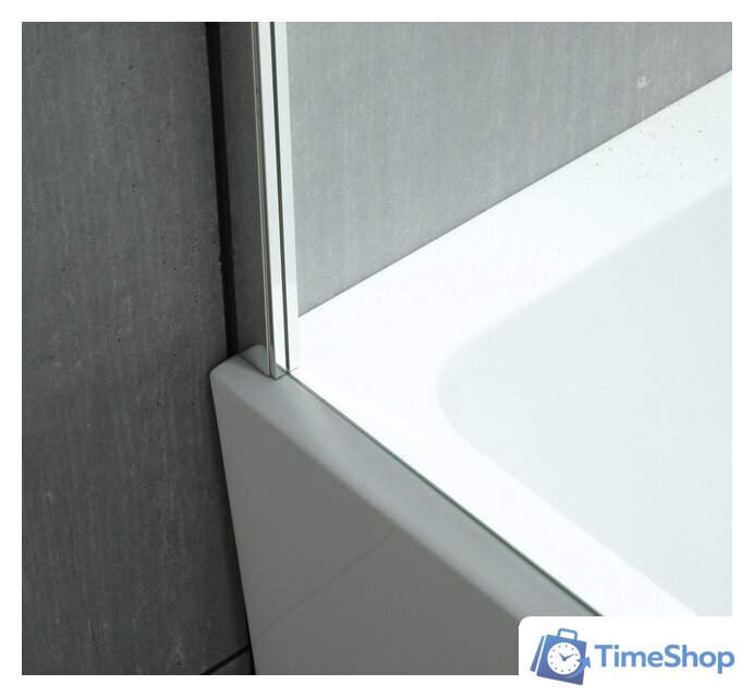 Стеклянная шторка для ванны Roxen Brimen 52010-80 80х140 - Изображение №6 — Интернет-магазин Time-Shop