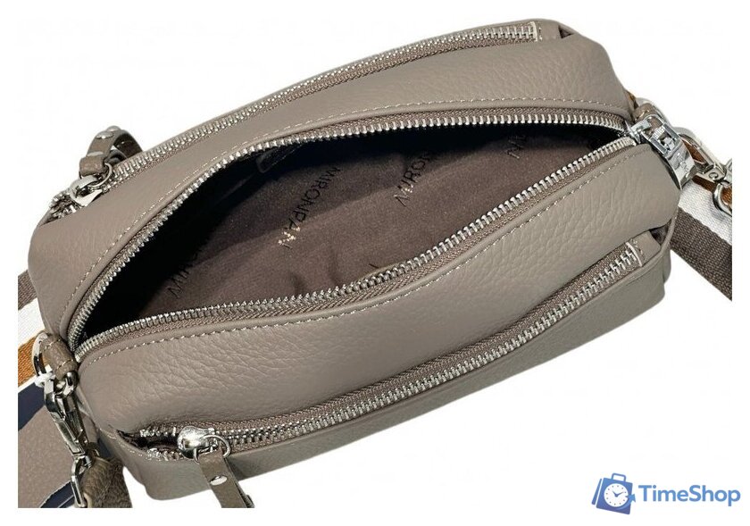 Женская сумка Mironpan 99138 (коричневый) - Изображение №4 — Интернет-магазин Time-Shop