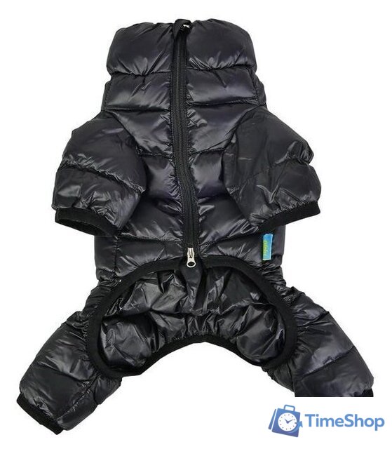 Комбинезон для животных Puppia Jumpesuit B PAPD-JM1673-BK-XL (черный) - Изображение №2 — Интернет-магазин Time-Shop