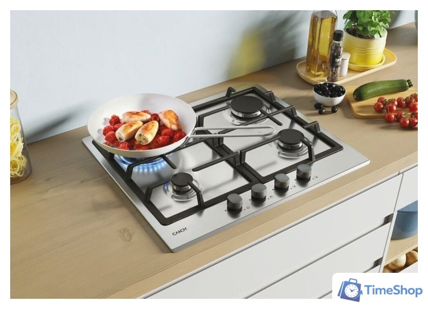 Варочная панель Candy CHG6BR4WX - Изображение №5 — Интернет-магазин Time-Shop