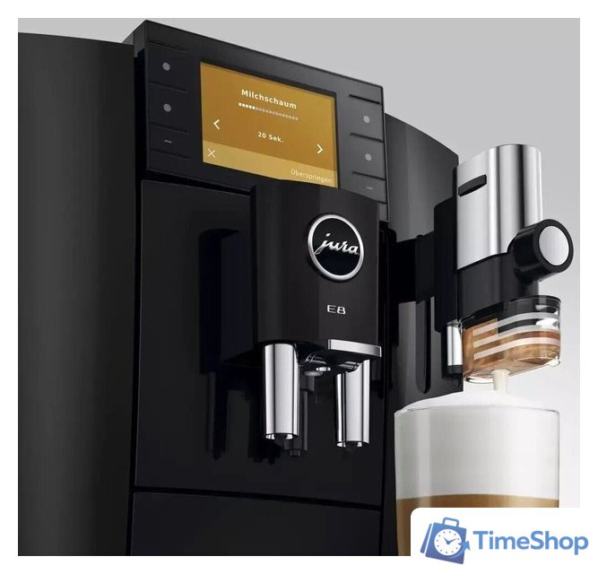 Кофемашина JURA E8 Piano Black ED 15745 (черный) - Изображение №16 — Интернет-магазин Time-Shop