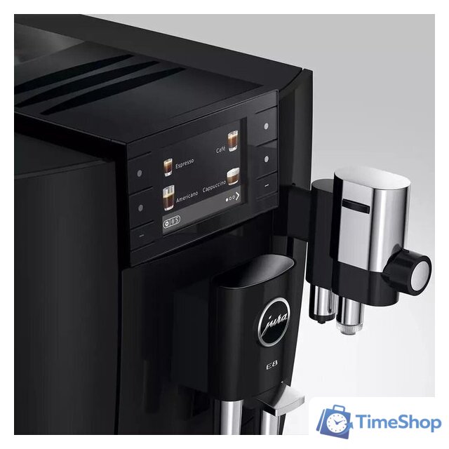 Кофемашина JURA E8 Piano Black ED 15745 (черный) - Изображение №7 — Интернет-магазин Time-Shop
