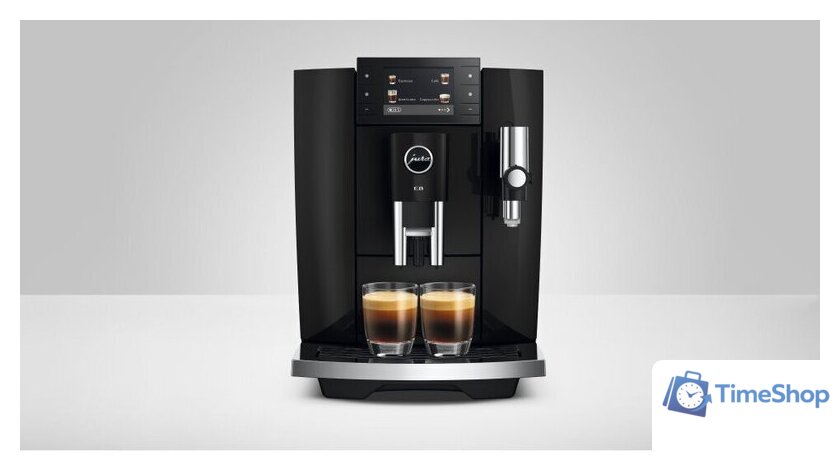 Кофемашина JURA E8 Piano Black ED 15745 (черный) - Изображение №10 — Интернет-магазин Time-Shop