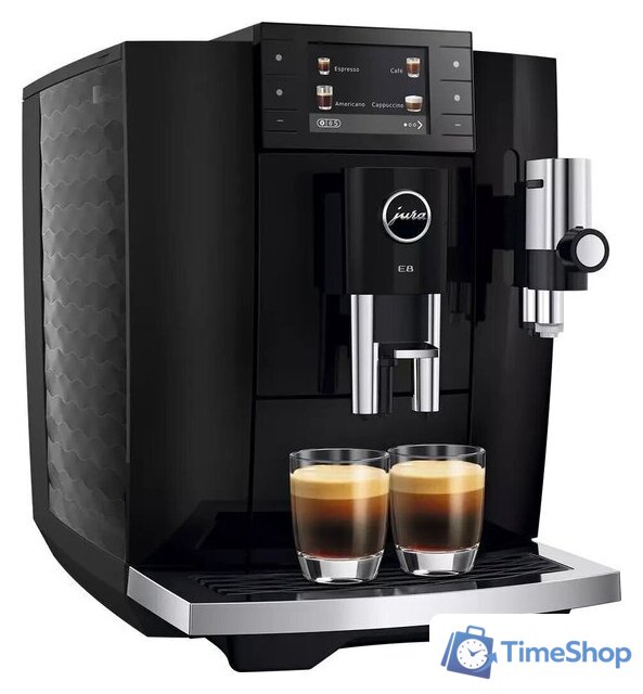 Кофемашина JURA E8 Piano Black ED 15745 (черный) - Изображение №2 — Интернет-магазин Time-Shop