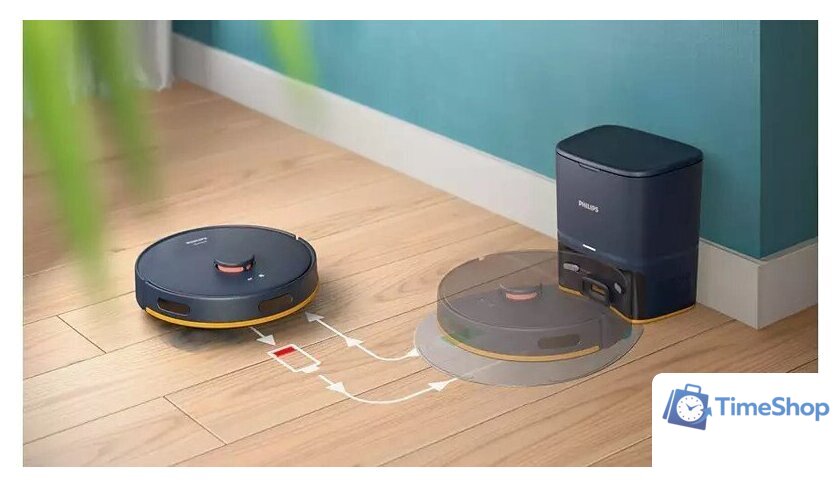 Робот-пылесос Philips 2000 series XU2100/15 - Изображение №8 — Интернет-магазин Time-Shop