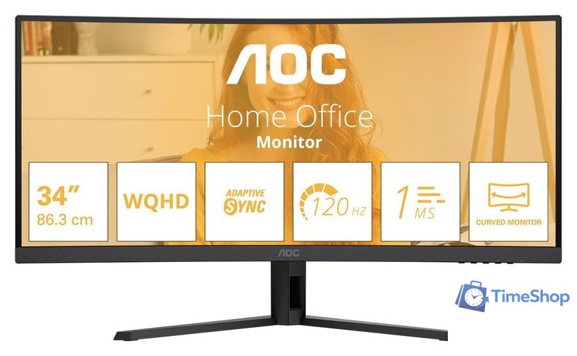 Монитор AOC CU34B3E - Изображение №1 — Интернет-магазин Time-Shop