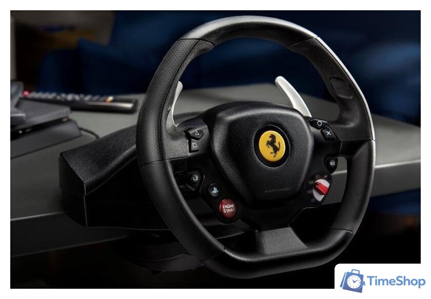 Руль Thrustmaster T80 Ferrari 488 GTB Edition - Изображение №7 — Интернет-магазин Time-Shop