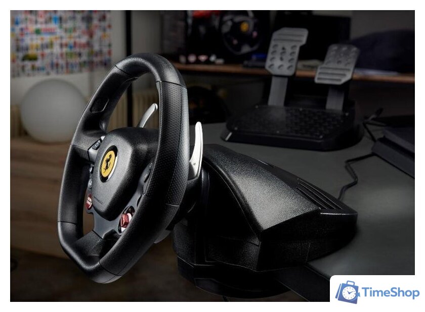 Руль Thrustmaster T80 Ferrari 488 GTB Edition - Изображение №8 — Интернет-магазин Time-Shop