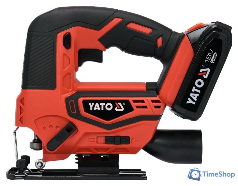 Электролобзик Yato YT-82822 (с АКБ) - Изображение №2 — Интернет-магазин Time-Shop