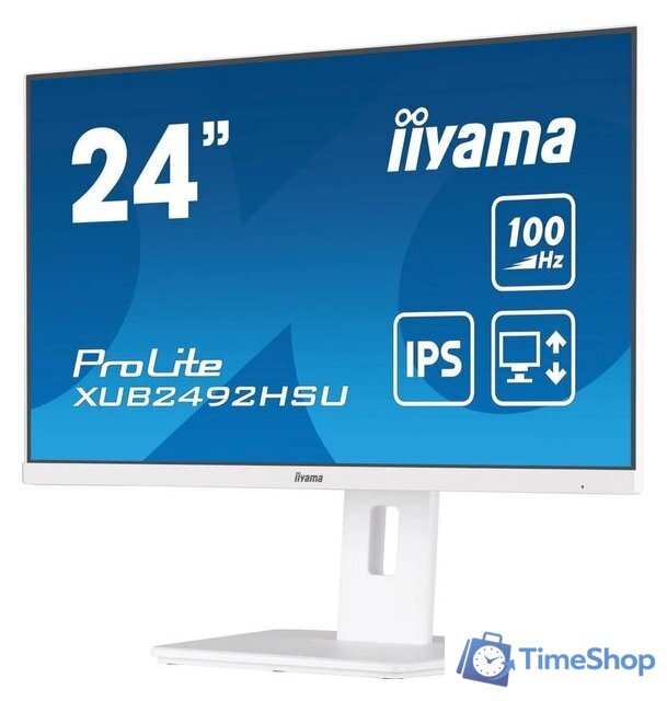 Монитор iiyama ProLite XUB2492HSU-W6 - Изображение №5 — Интернет-магазин Time-Shop