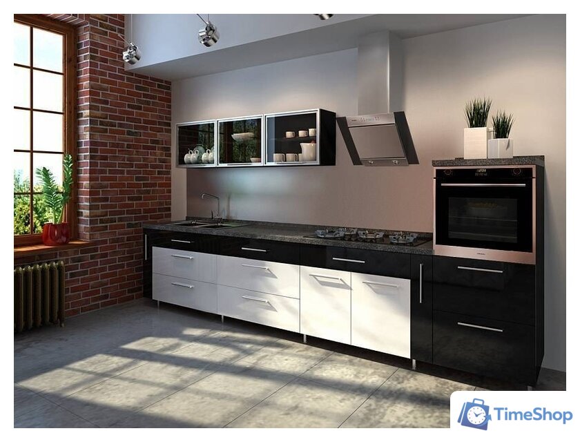 Кухонная вытяжка MAUNFELD Gloria 60 (нержавеющая сталь/черное стекло) - Изображение №18 — Интернет-магазин Time-Shop