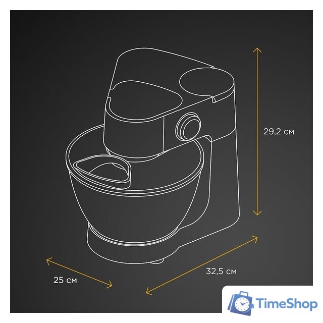 Кухонная машина Kenwood Prospero+ KHC29.J0WH - Изображение №7 — Интернет-магазин Time-Shop