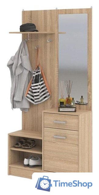 Стенка Стендмебель Дебора (дуб сонома) - Изображение №1 — Интернет-магазин Time-Shop