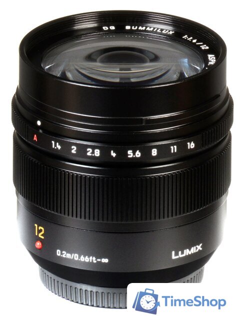 Объектив Panasonic LEICA DG SUMMILUX 12mm F1.4 ASPH. [H-X012] - Изображение №5 — Интернет-магазин Time-Shop