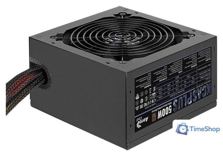 Блок питания AeroCool KCAS Plus 500W - Изображение №4 — Интернет-магазин Time-Shop