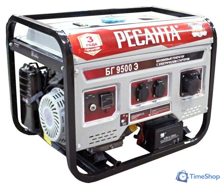 Бензиновый генератор Ресанта БГ 9500 Э - Изображение №1 — Интернет-магазин Time-Shop
