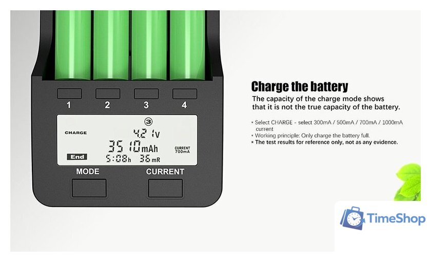 Зарядное устройство LiitoKala Lii-500 - Изображение №6 — Интернет-магазин Time-Shop
