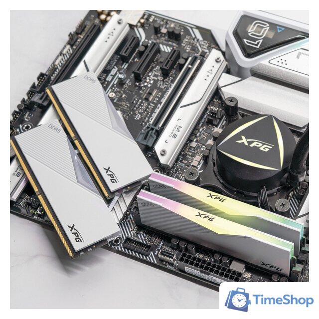 Оперативная память ADATA XPG Lancer RGB 2x16ГБ DDR5 7200МГц AX5U7200C3416G-DCLARWH - Изображение №6 — Интернет-магазин Time-Shop