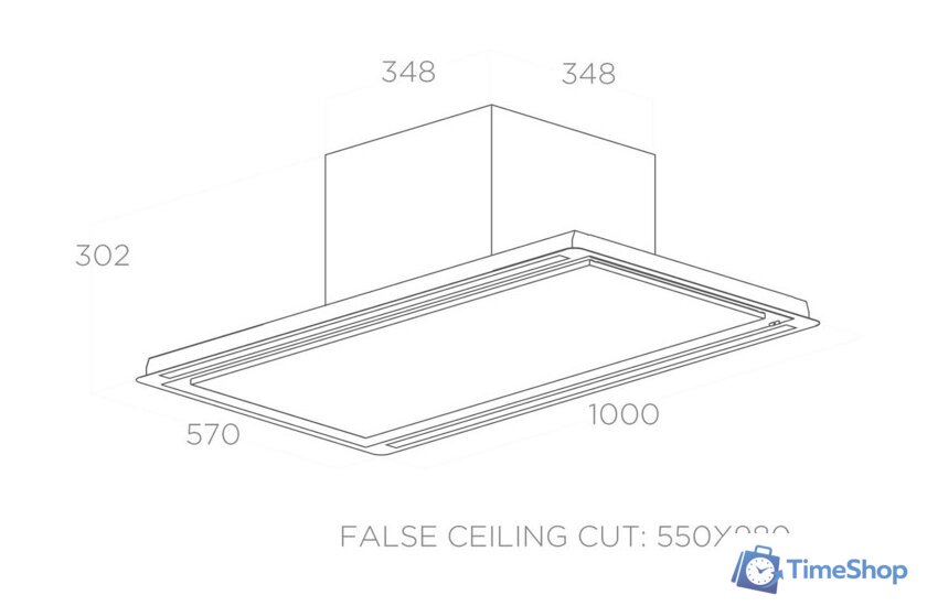 Кухонная вытяжка Elica Hilight Glass H30 WH/A/100 PRF0146246A - Изображение №4 — Интернет-магазин Time-Shop