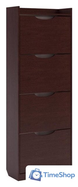 Тумба для обуви Аквилон 64Б (венге) - Изображение №1 — Интернет-магазин Time-Shop