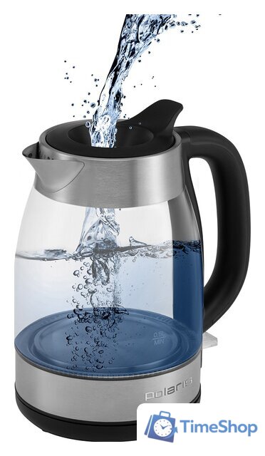 Электрический чайник Polaris PWK 1817CGL Water Way Pro - Изображение №1 — Интернет-магазин Time-Shop