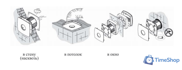 Осевой вентилятор CATA Silentis 10 T - Изображение №2 — Интернет-магазин Time-Shop