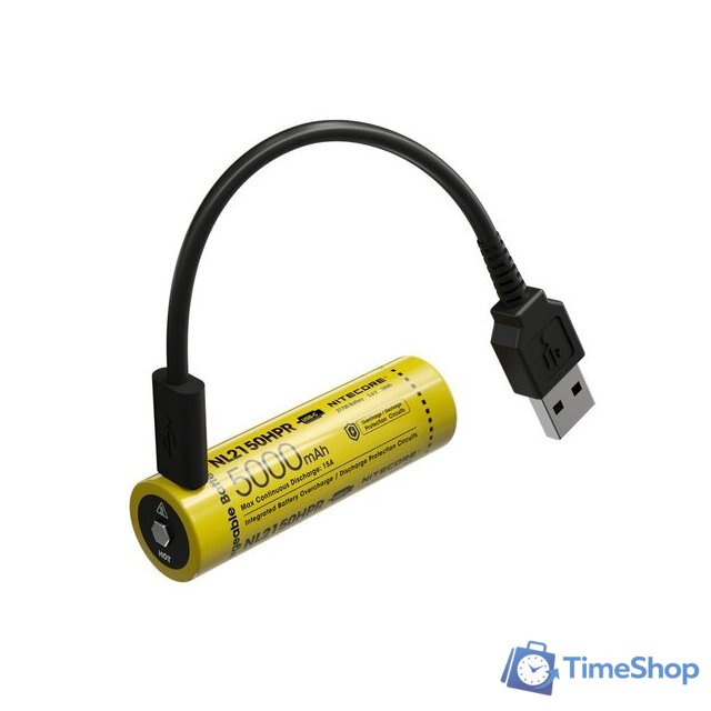Аккумулятор Nitecore NL2150HPR 22602 - Изображение №15 — Интернет-магазин Time-Shop