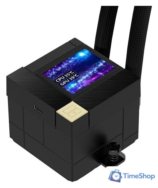 Система жидкостного охлаждения для процессора Thermalright Core Matrix 360 Vision ARGB (черный) - Изображение №6 — Интернет-магазин Time-Shop