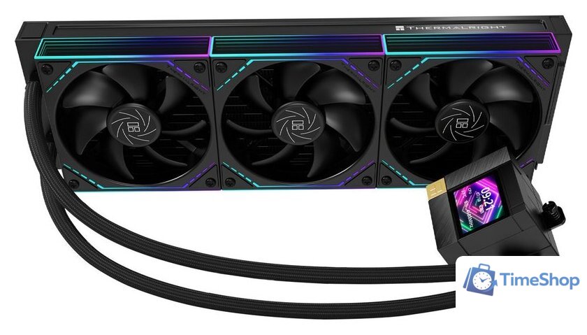 Система жидкостного охлаждения для процессора Thermalright Core Matrix 360 Vision ARGB (черный) - Изображение №3 — Интернет-магазин Time-Shop