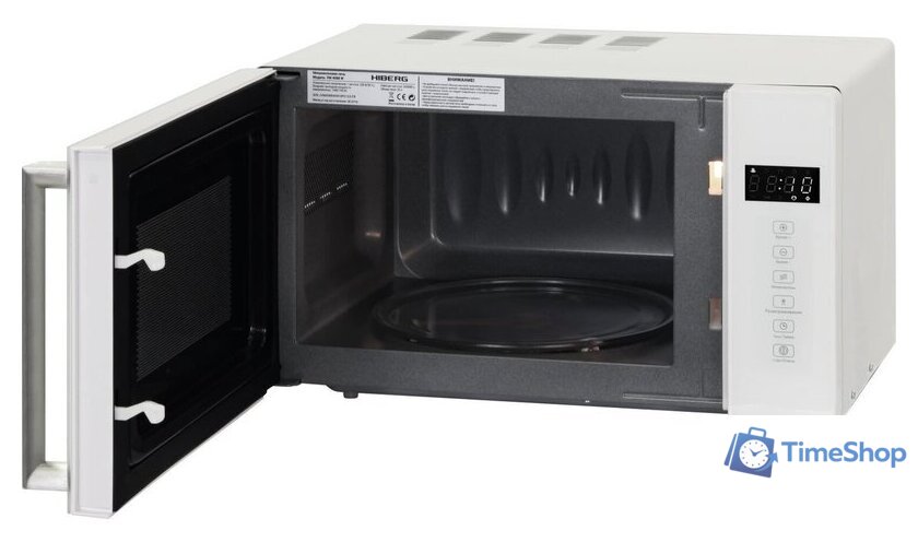Микроволновая печь Hiberg i-VM 4088 W - Изображение №8 — Интернет-магазин Time-Shop