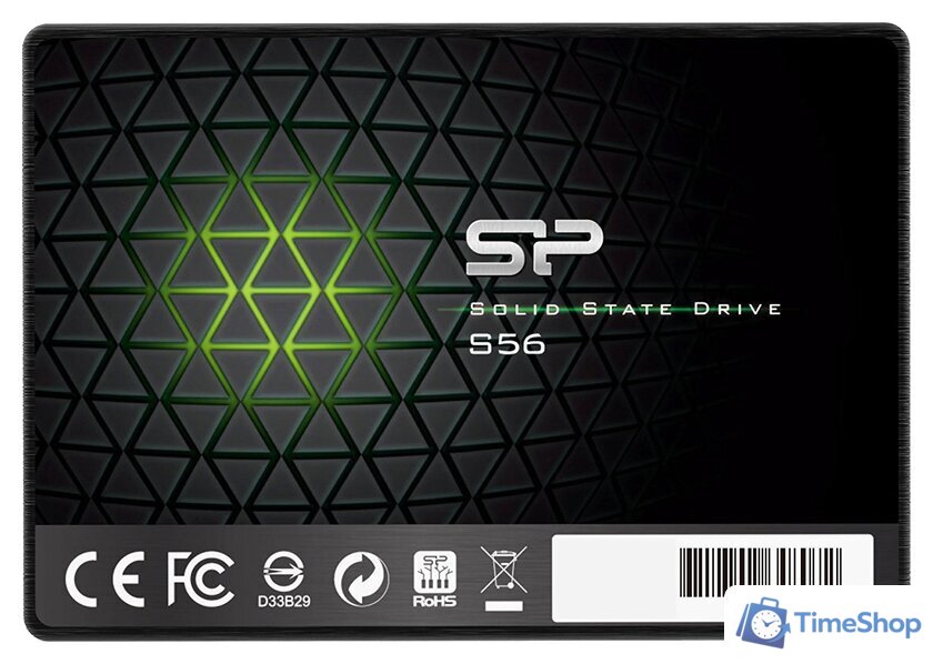 SSD Silicon-Power Slim S56 480GB SP480GBSS3S56A25 - Изображение №1 — Интернет-магазин Time-Shop