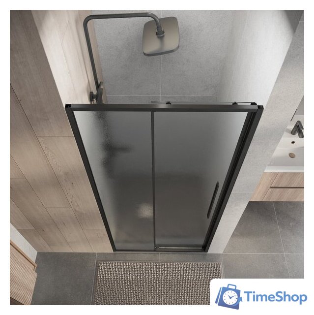 Душевая дверь Niagara Nova NG-34-L9CHGR 90x195 (графит/шиншилла стекло) - Изображение №10 — Интернет-магазин Time-Shop