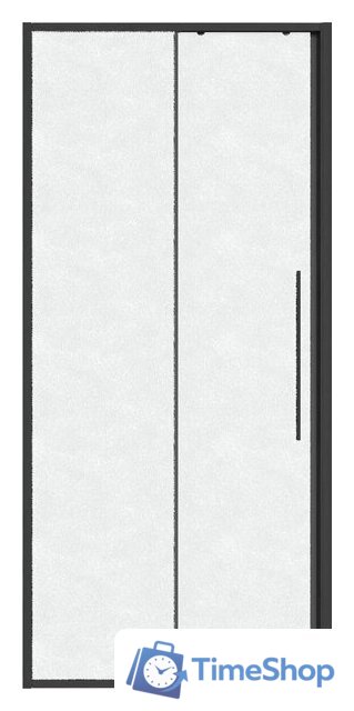 Душевая дверь Niagara Nova NG-34-L9CHGR 90x195 (графит/шиншилла стекло) - Изображение №1 — Интернет-магазин Time-Shop