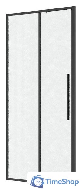 Душевая дверь Niagara Nova NG-34-L9CHGR 90x195 (графит/шиншилла стекло) - Изображение №2 — Интернет-магазин Time-Shop